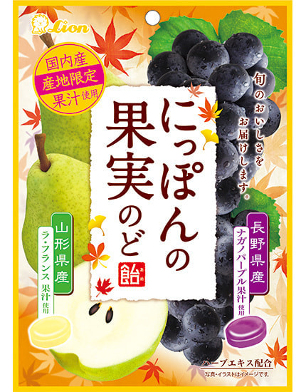 にっぽんの果実のど飴(ナガノパープル)