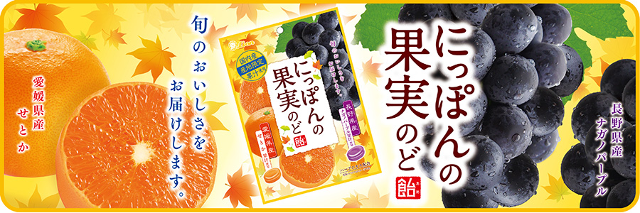 ライオン菓子 健康と天然のおいしさ をテーマにフルーツのど飴 コーヒーキャンディーの販売